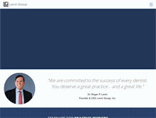 Tablet Screenshot of levingroup.com